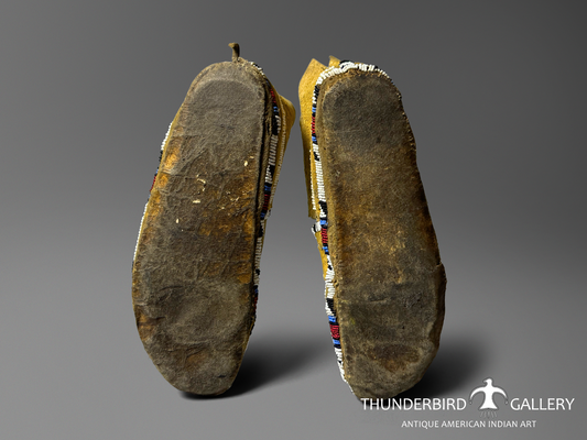 Arapaho Moccasins / 1875