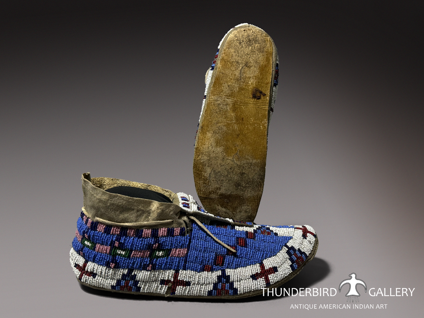 Sioux Moccasins / 1890