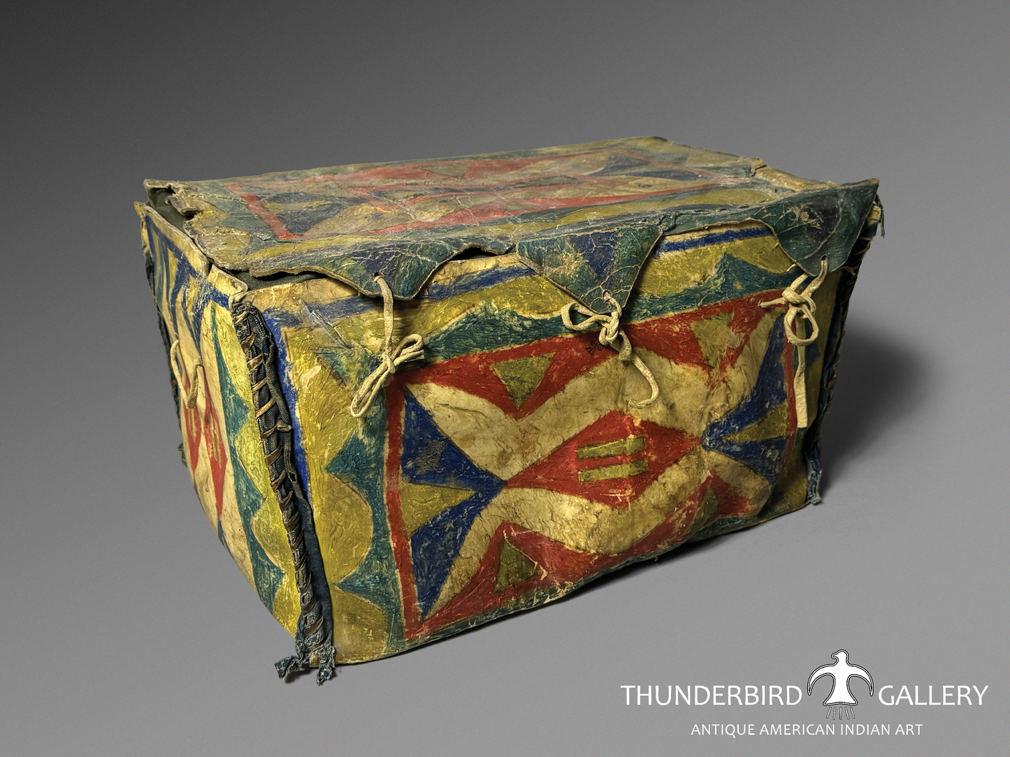Sioux Parfleche Box / 1870