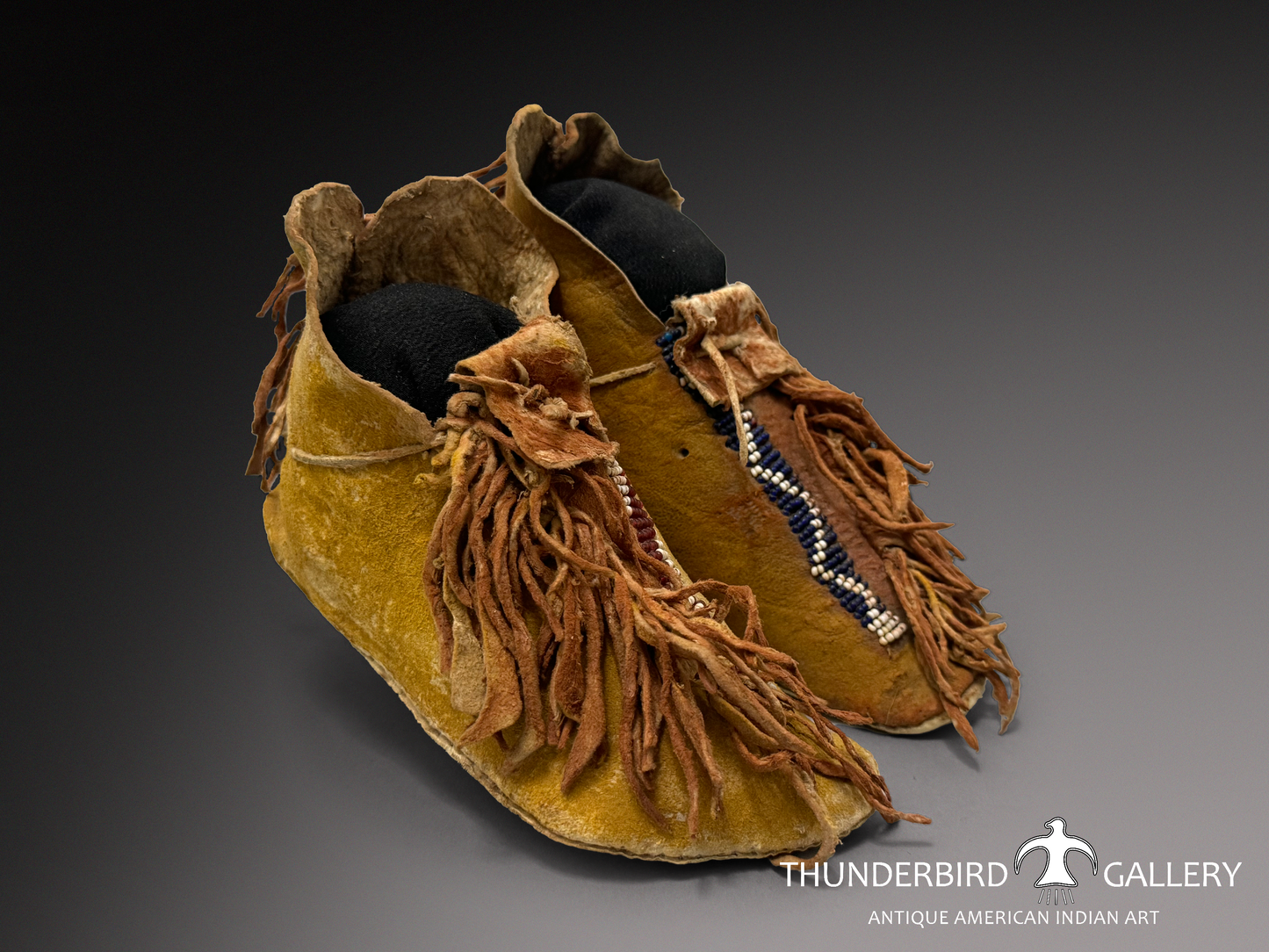 Apache Children's Moccasins / 1880