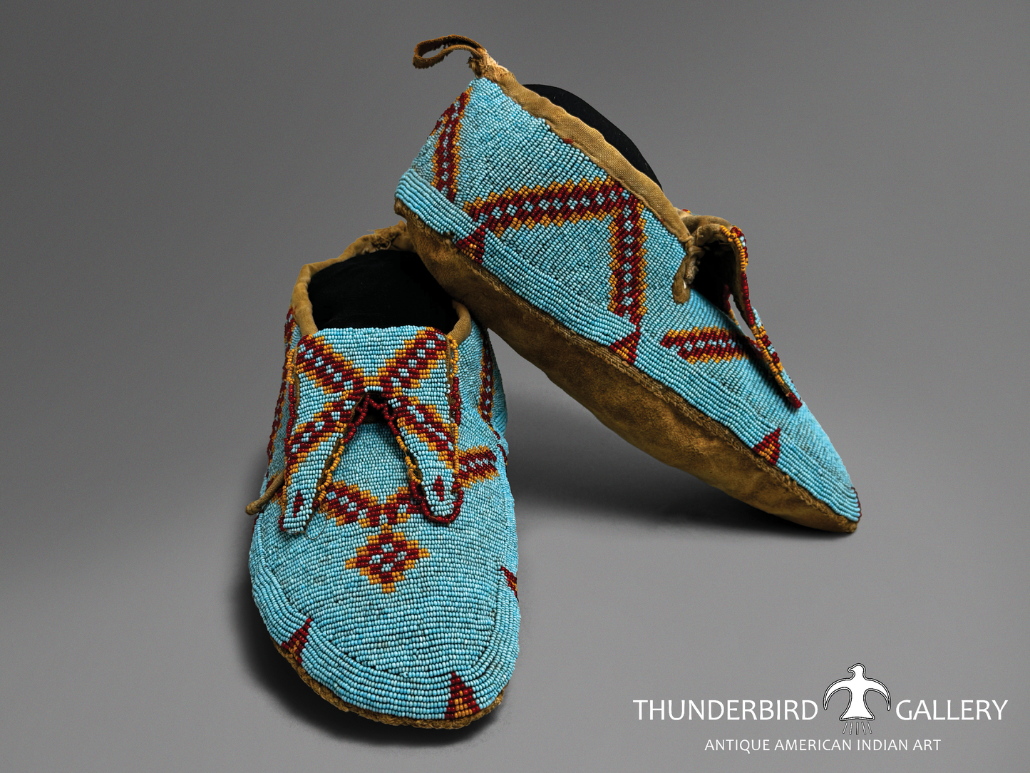 Plains Cree Moccasins / 1890