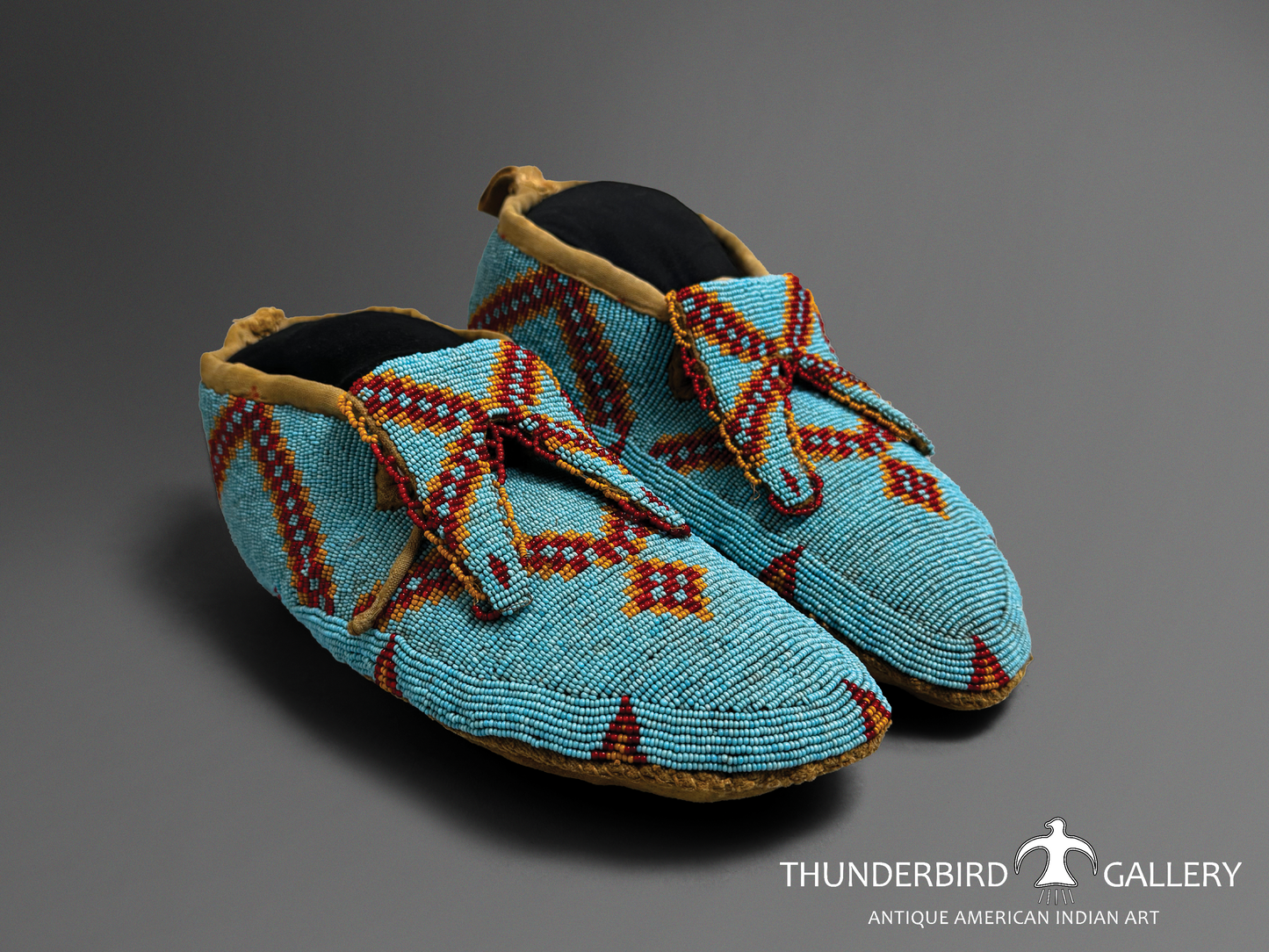 Plains Cree Moccasins / 1890