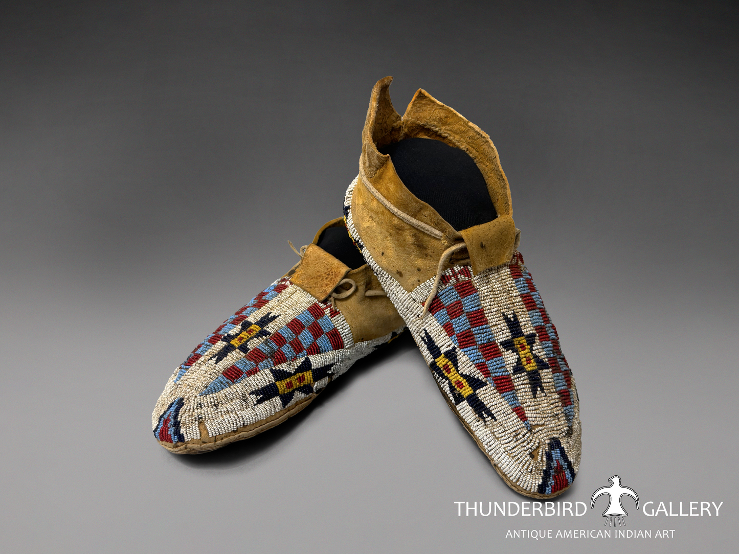 Cheyenne Moccasins / 1880