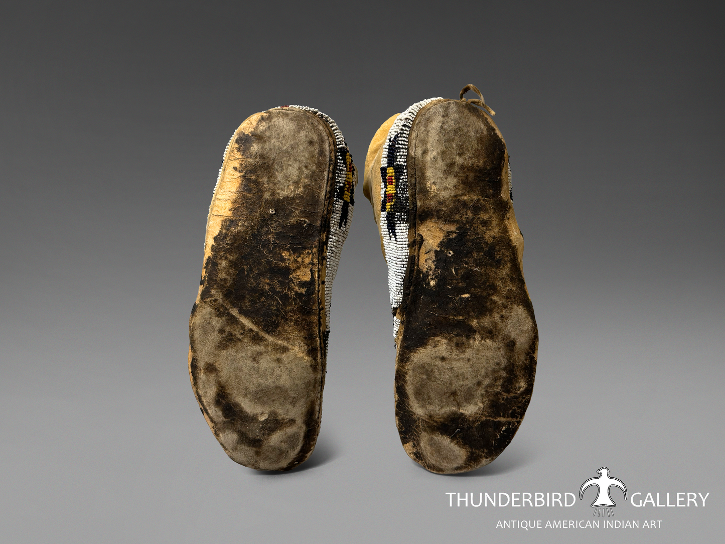 Cheyenne Moccasins / 1880