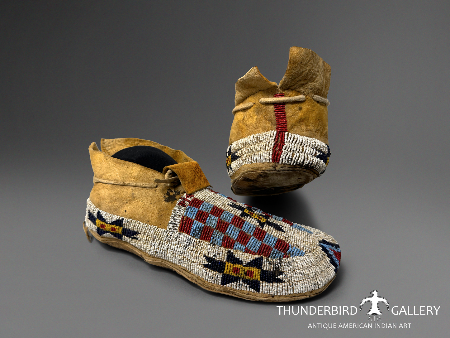 Cheyenne Moccasins / 1880