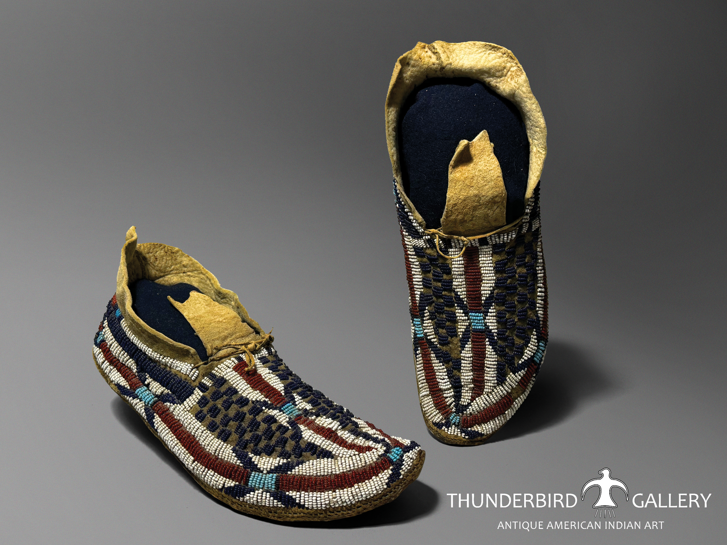 Cheyenne Moccasins / 1880