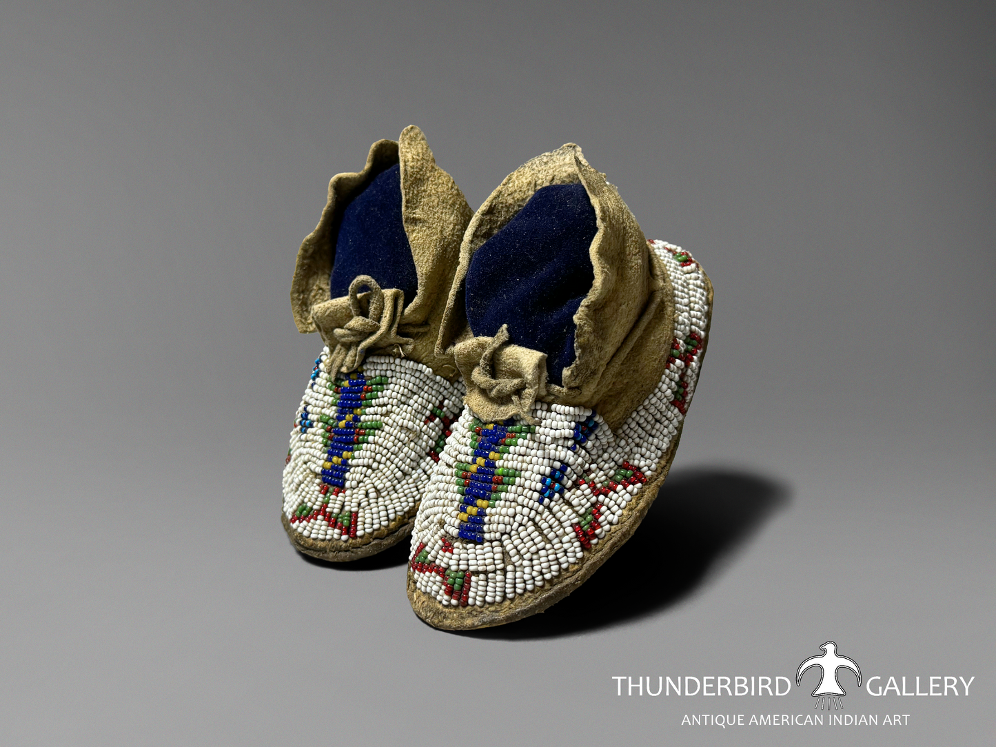 Cheyenne Children's Moccasins / 1880