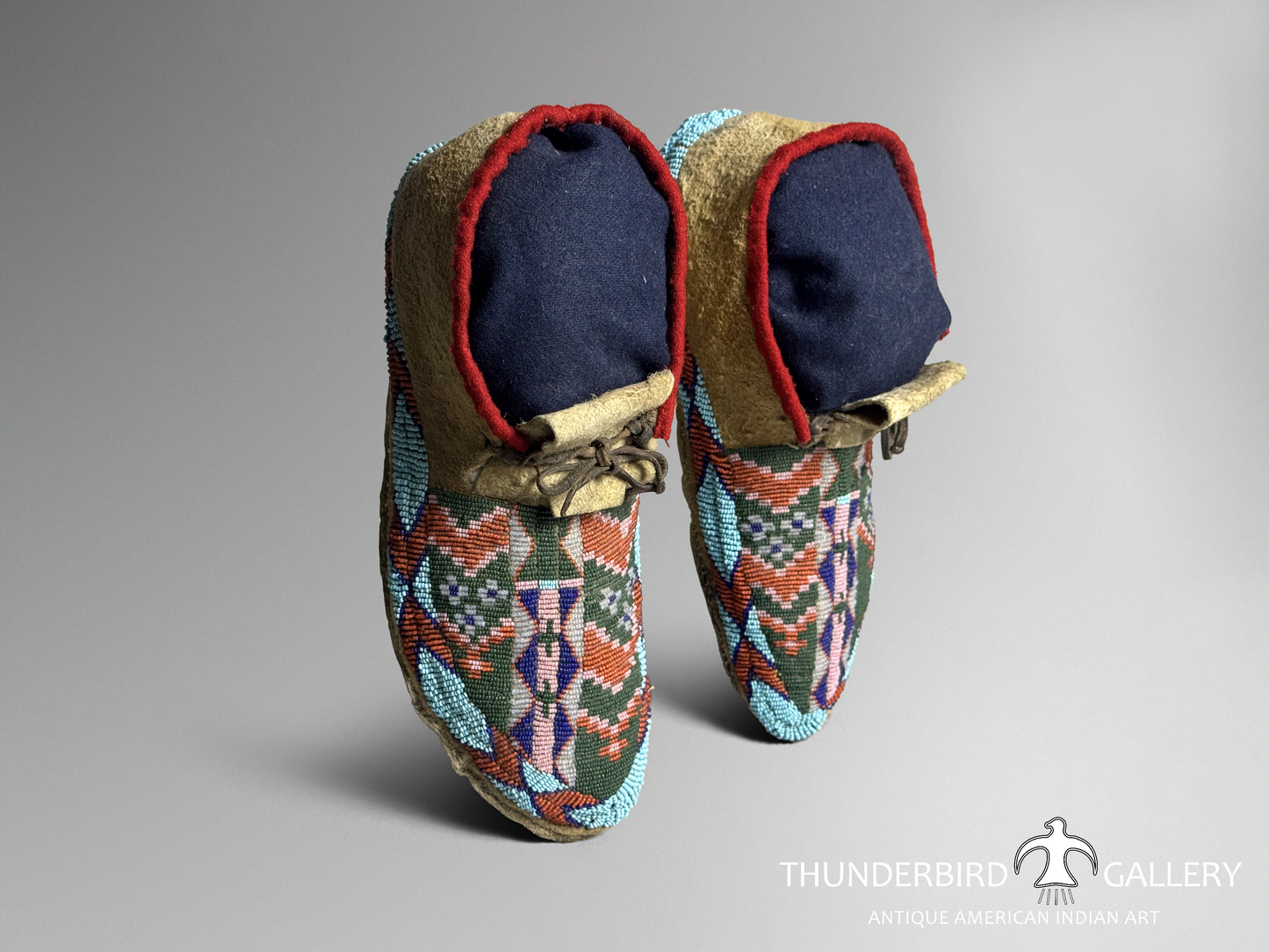 Assiniboine Moccasins / 1880