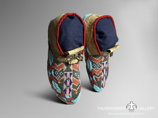 Assiniboine Moccasins / 1880
