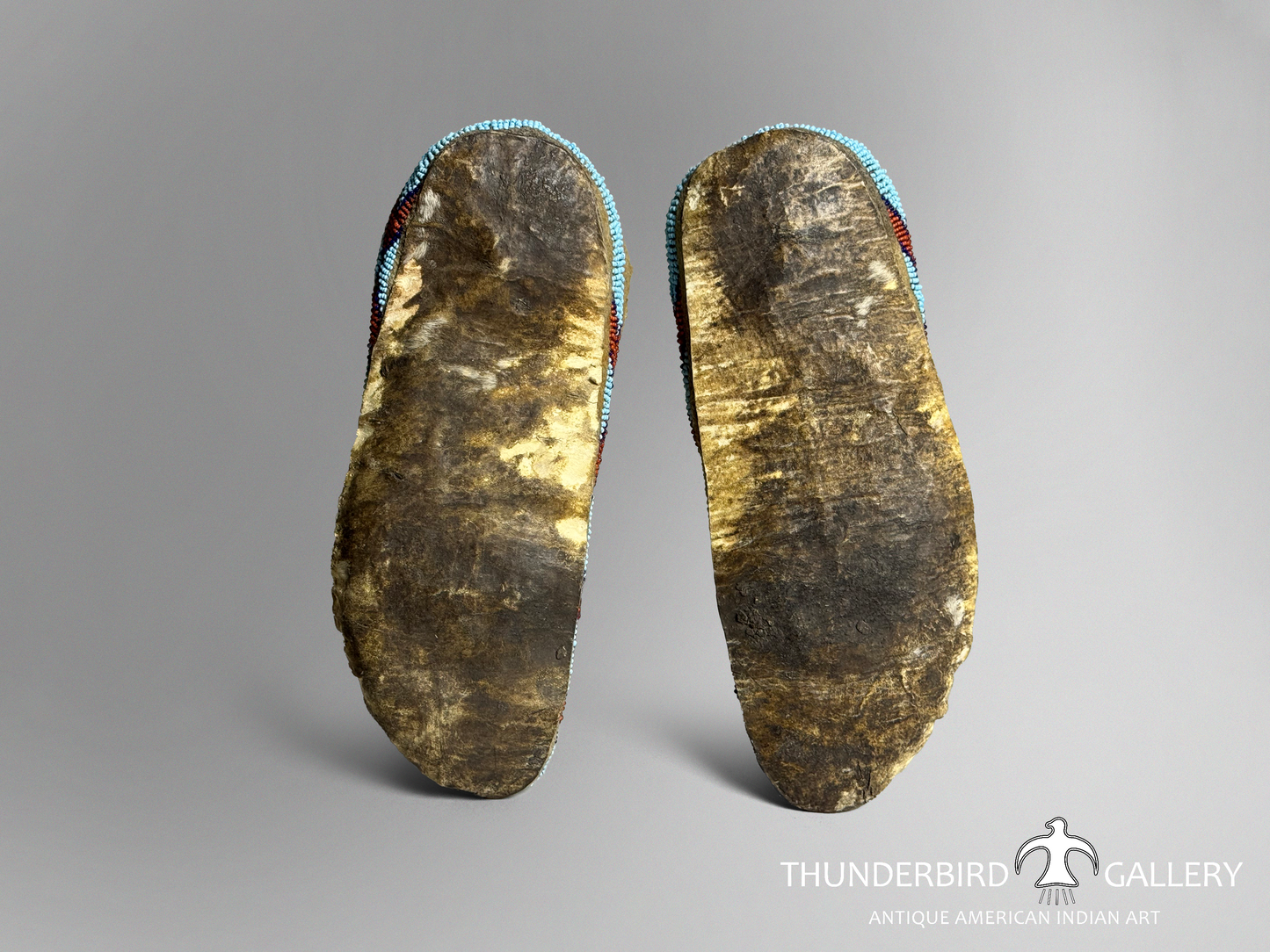 Assiniboine Moccasins / 1880