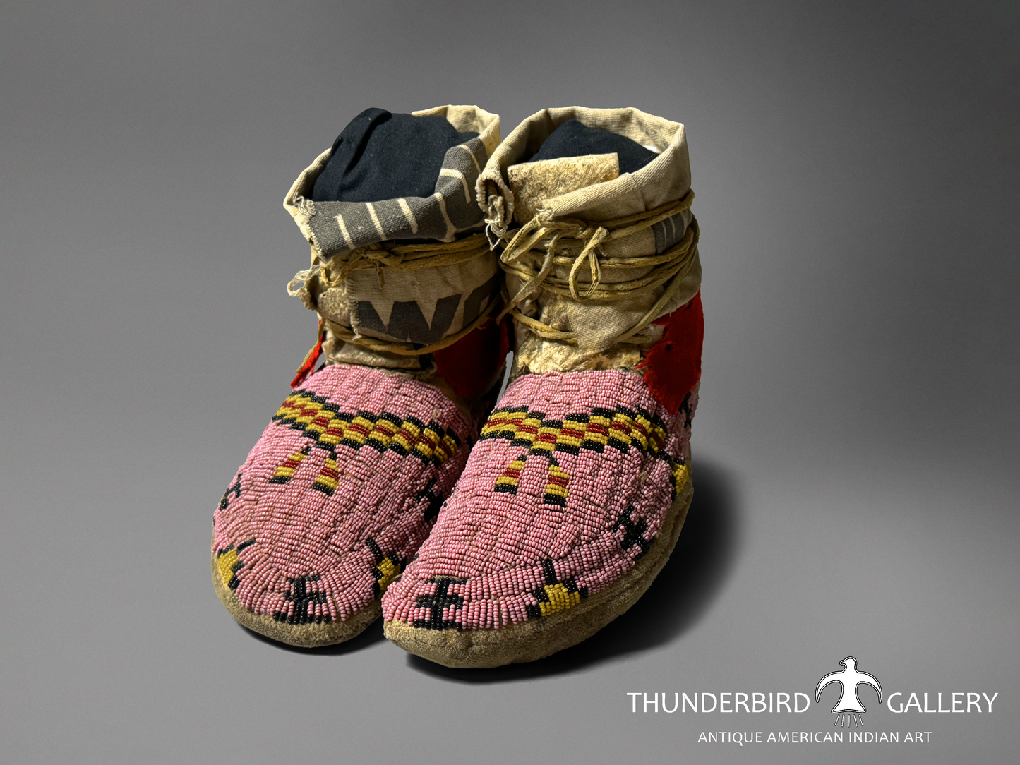 Fort Belknap Moccasins / 1880