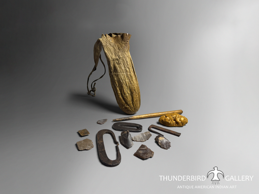 Plains Scrotum Bag / 1840-60