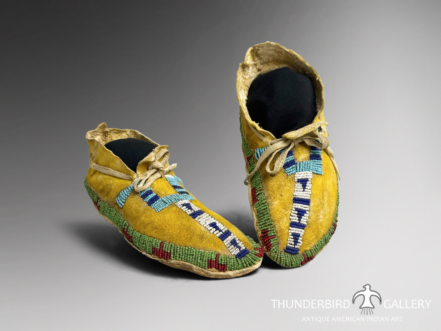 Southern Arapaho Children's Moccasins / 1880