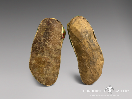 Southern Arapaho Children's Moccasins / 1880