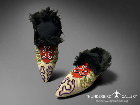 Tlingit Moccasins / 1890